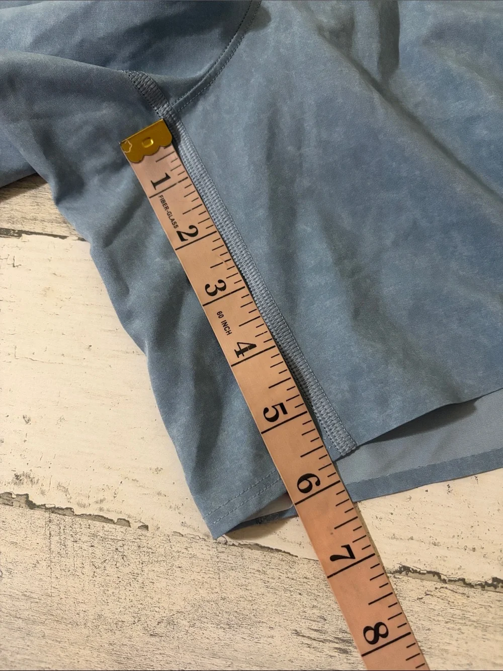 lululemon athletica Men's Slate Blue Athletic Shorts - Picture 7 of 10